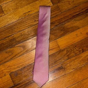Egara Pink and Black Men's Tie